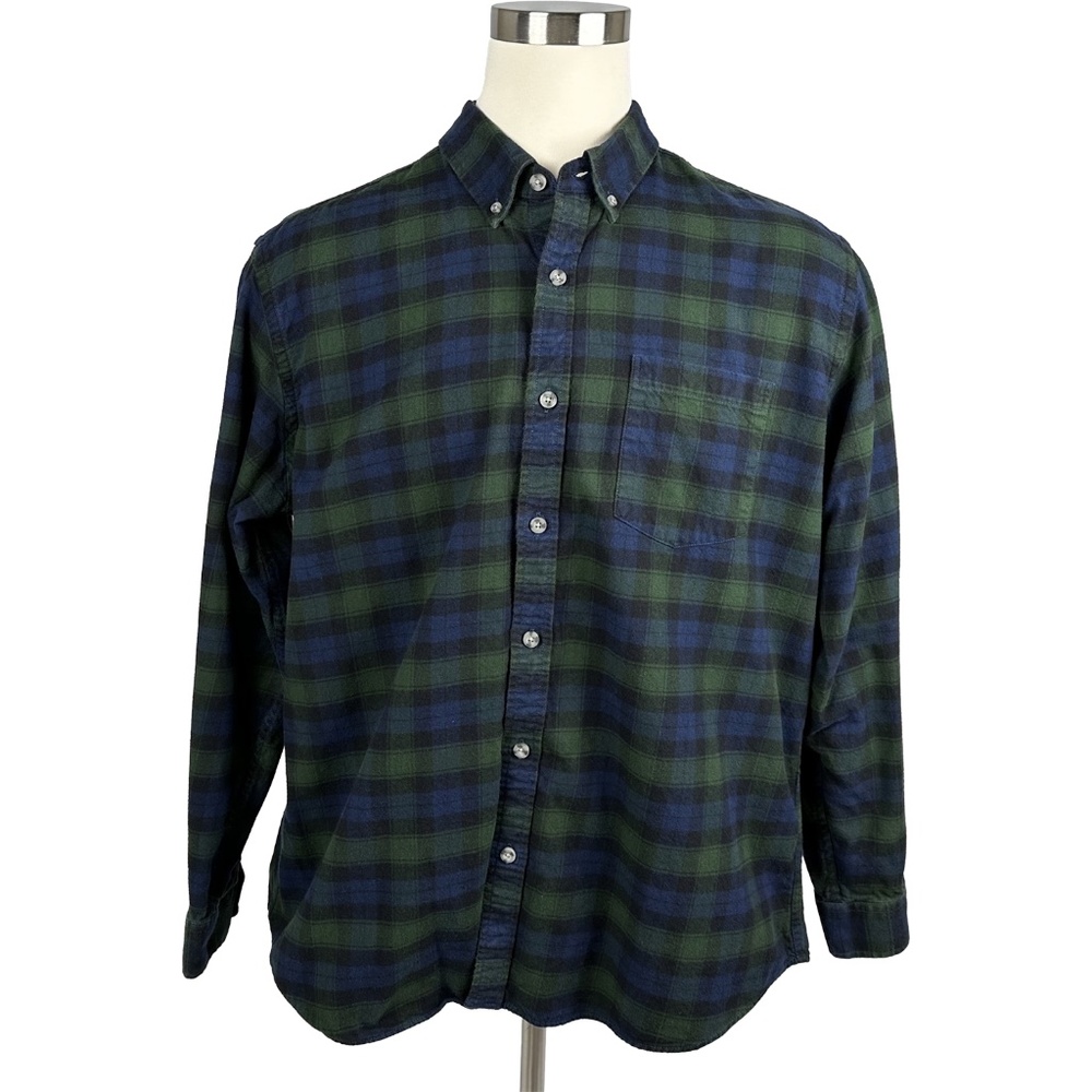 Eddie Bauer Heavy Flannel Shirt (XL)